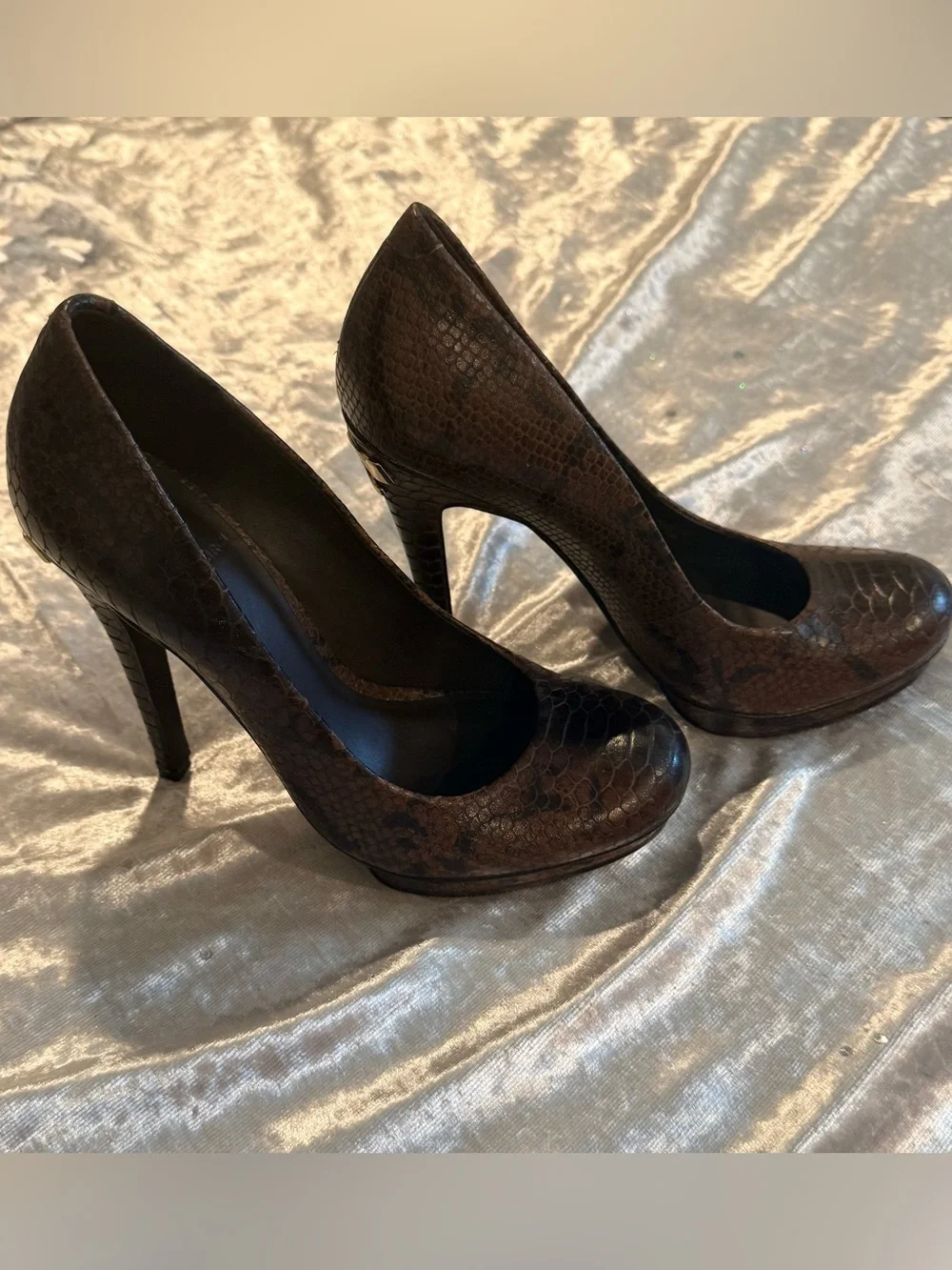 Tory Burch “JUDE” Python-Print Leather High Heel Pump (7)